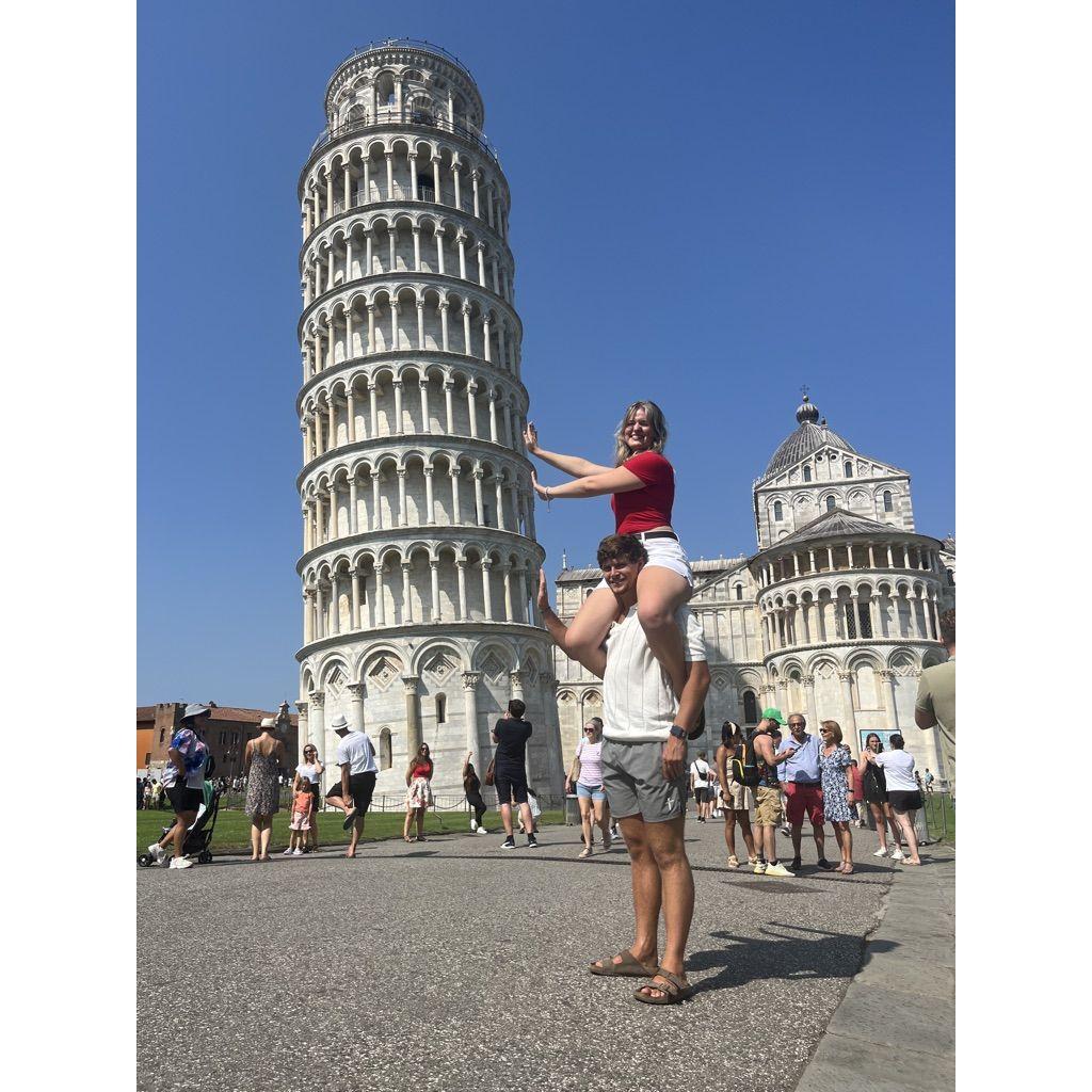 Leaning Tower of Pisa, Italy!