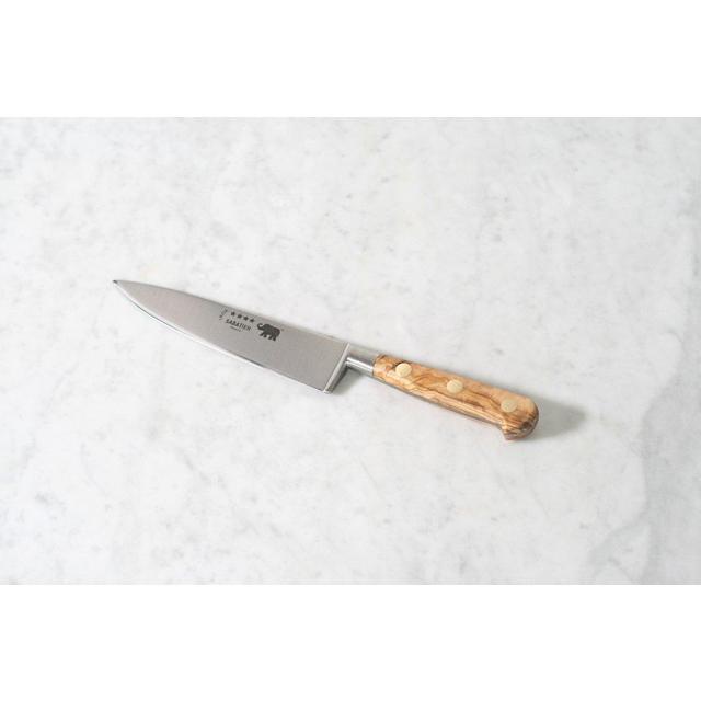 Sabatier 6" Chef's Knife Stainless Steel with Olivewood Handle