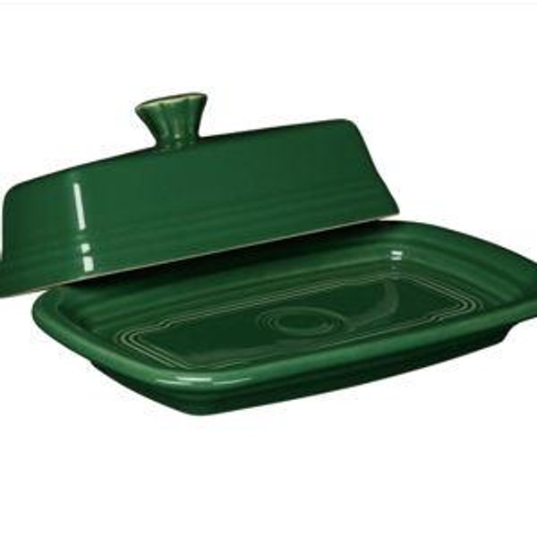 Extra Large Covered Butter Dish 8 1/8 Inch x 5 1/8 Inch