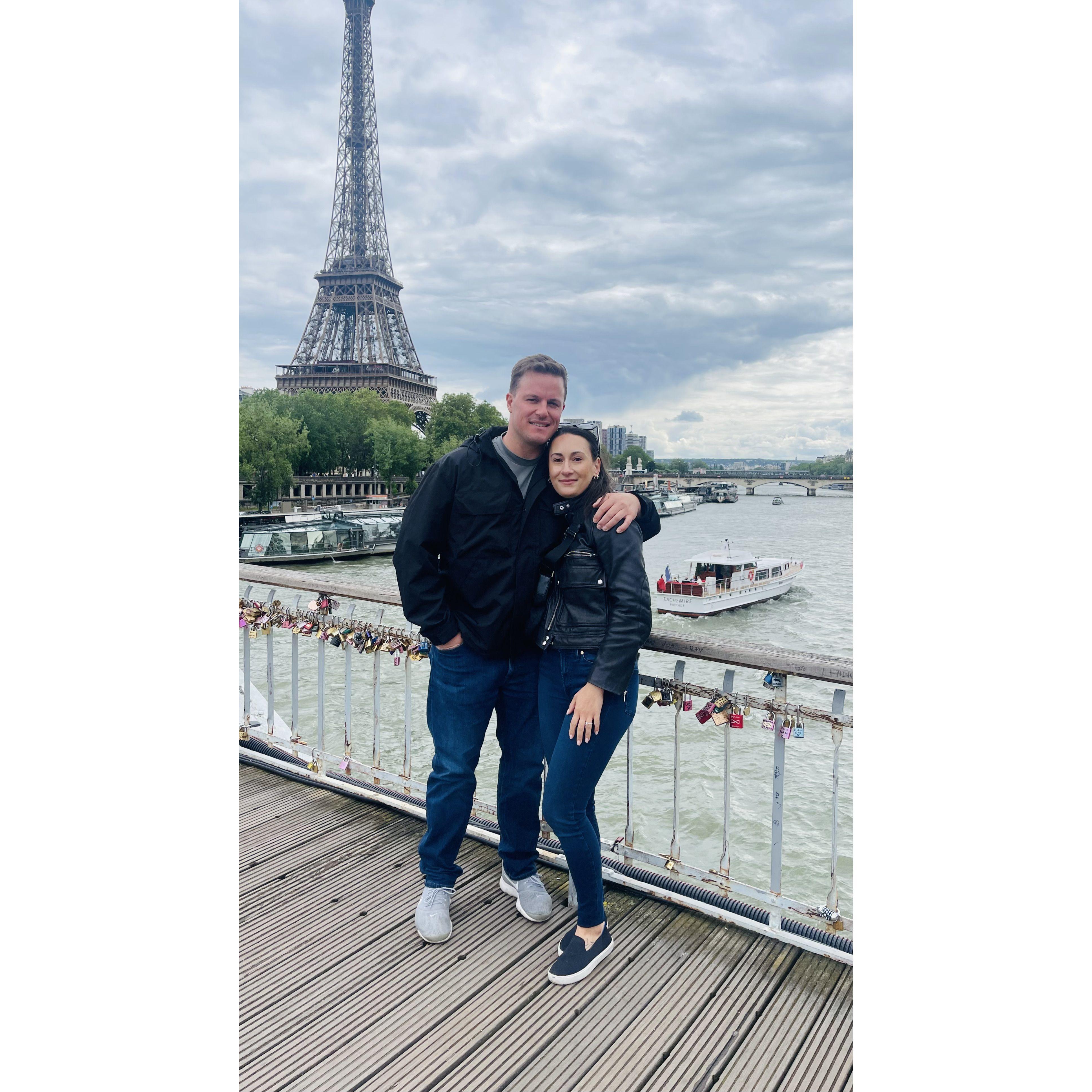 Of all the times we have gone to Paris, our fourth trip produced the best photo.