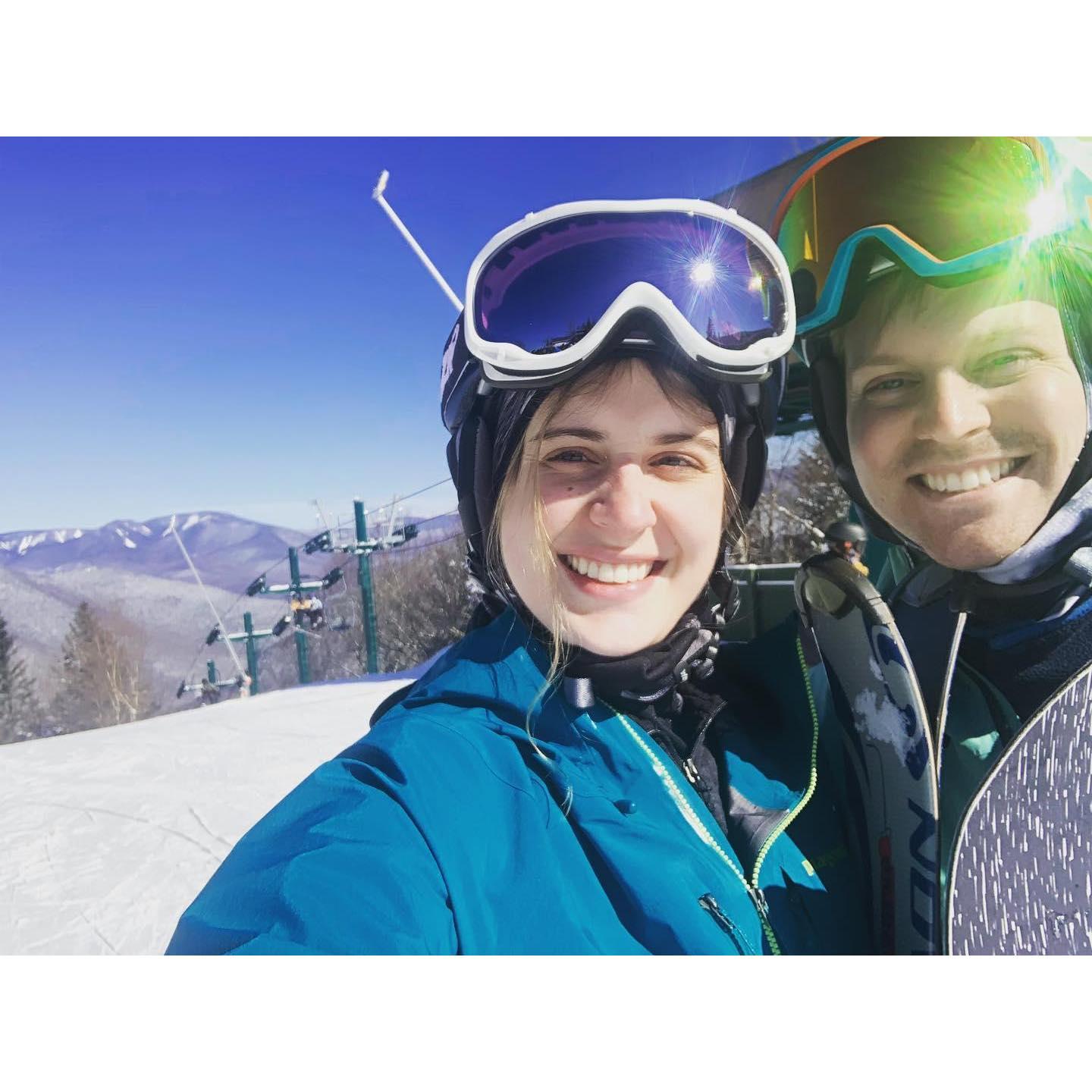 On the slopes at Loon Mountain
2022