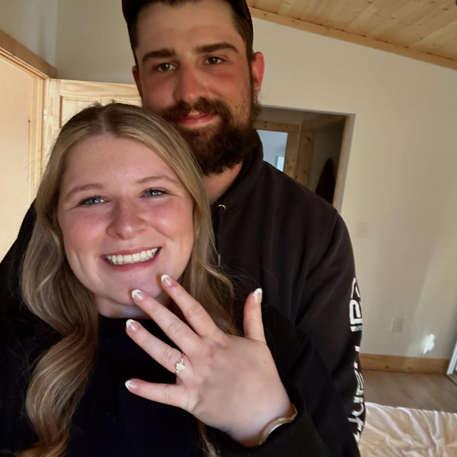 The day Kyle proposed to Leah!
