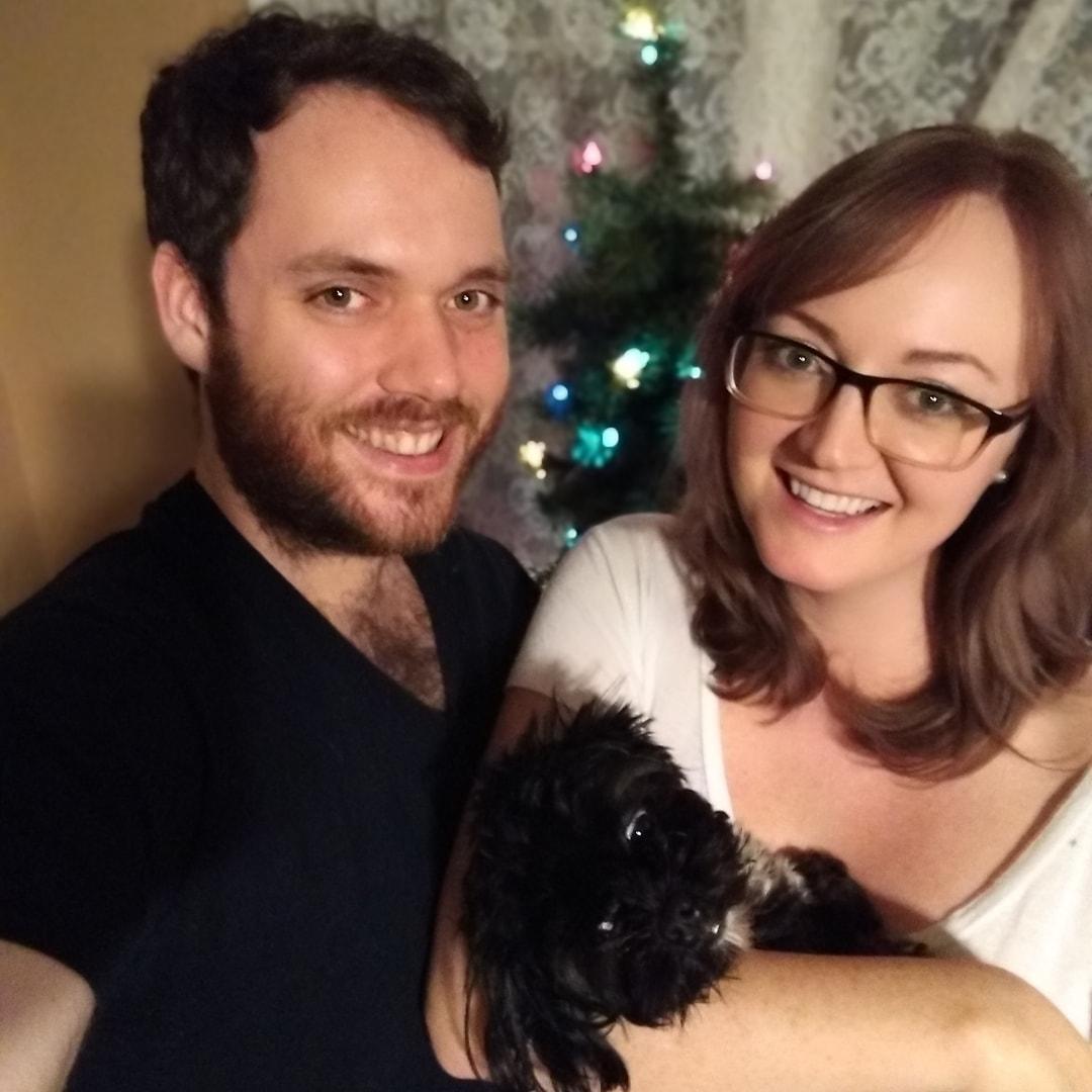 Our first Christmas with Zoe Darling
