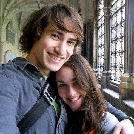 Will visiting Emily in London while she studied abroad. March 2011.