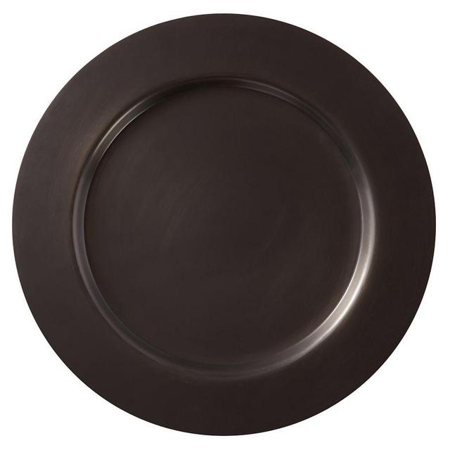 Bleecker Metal Charger Plate - Bronze