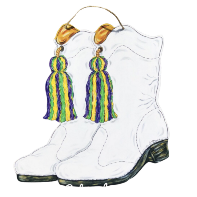Marching Boots Door Hanger