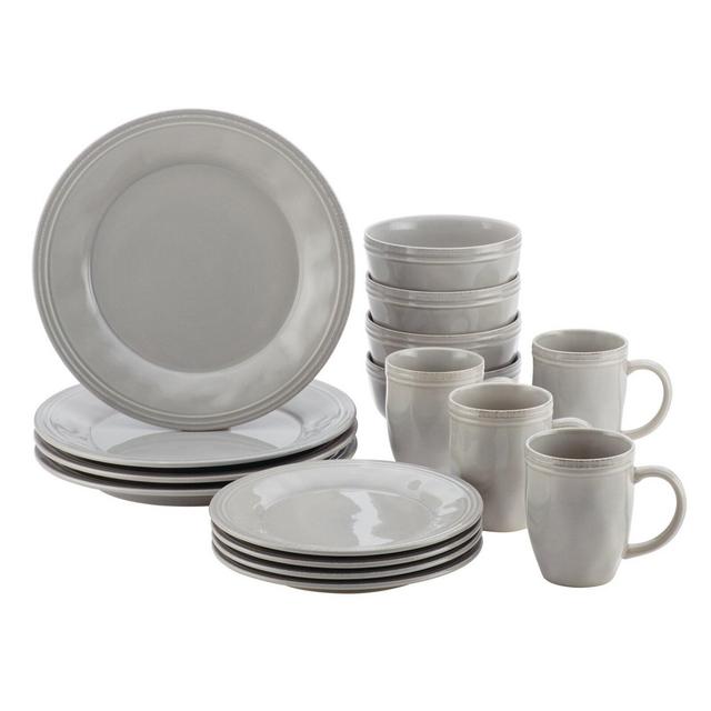Rachael Ray Cucina 16 Piece Dinnerware Set, Service for 4