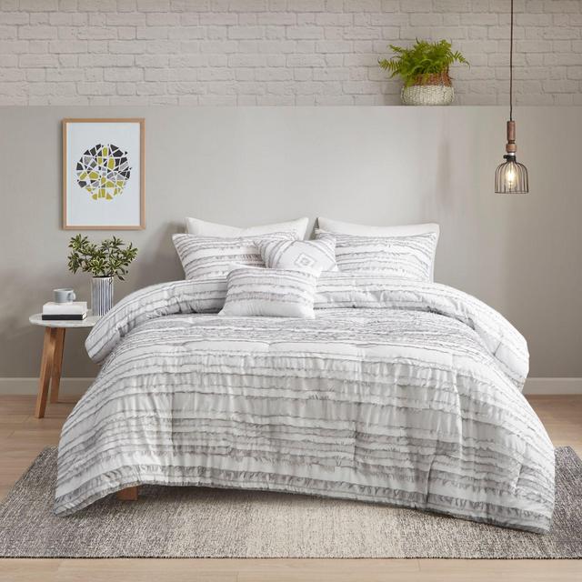Urban Habitat Avery 5-Piece King/California King Comforter Set in Grey