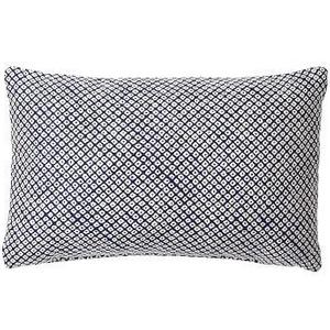 Sunbrella® Dottie Jacquard Indoor/Outdoor Pillow, 12 x 18", Ink