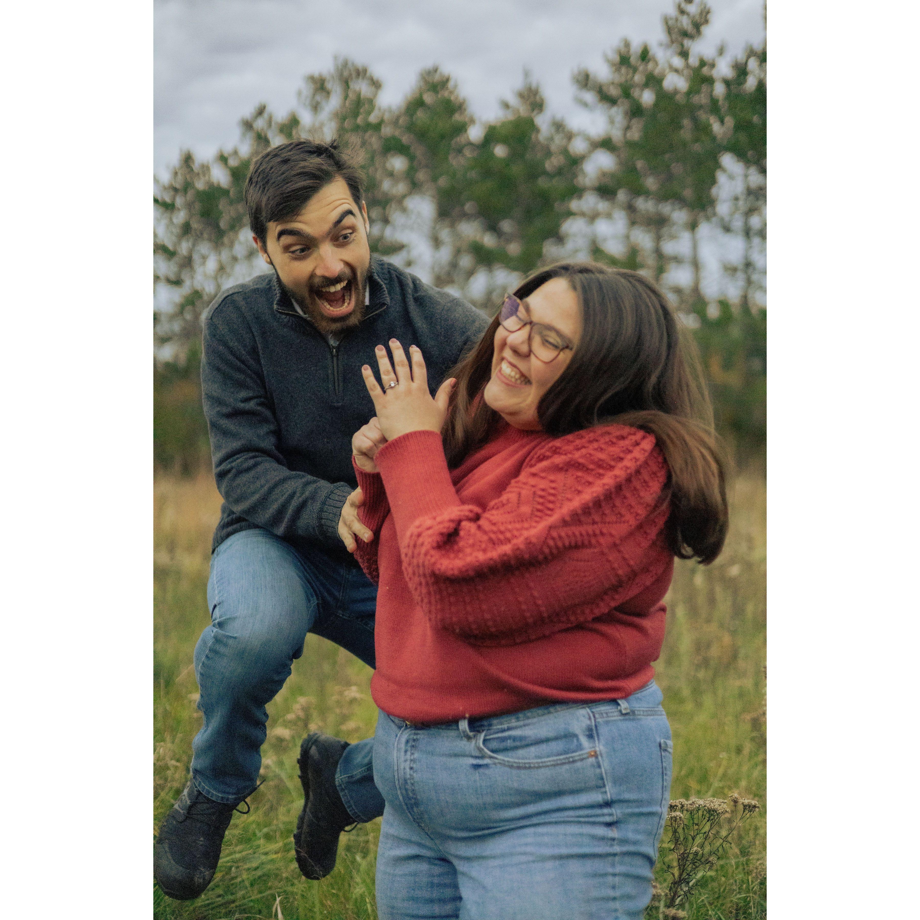 When Faith said, "Sneak up on Mary and attack her." James took that very literally...