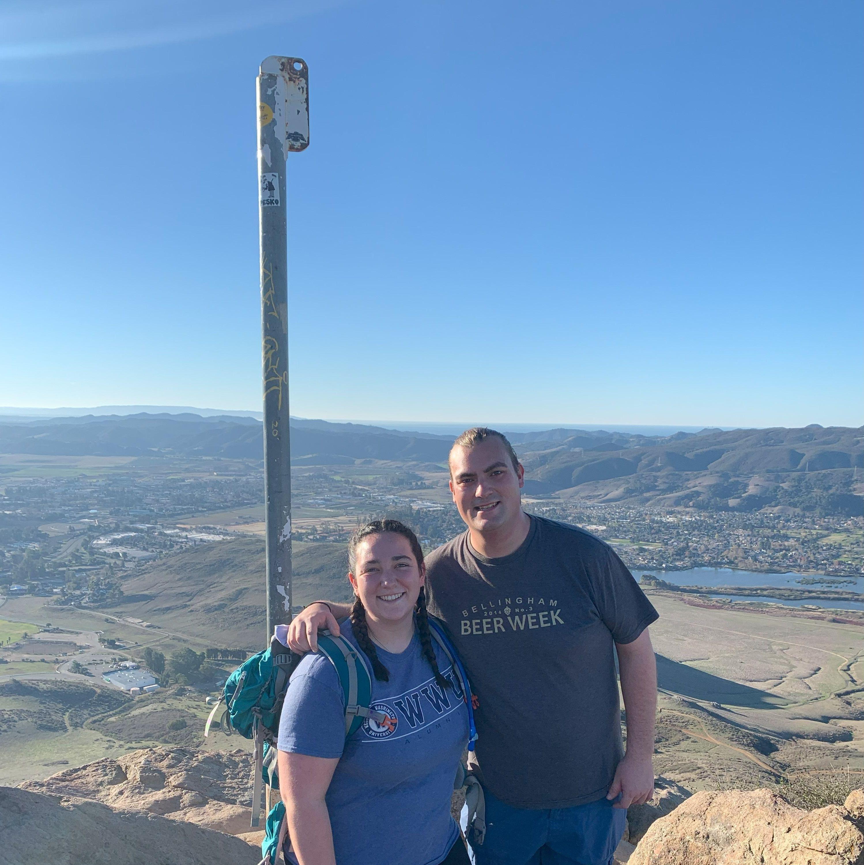 Hiking in San Luis Obispo January 2021
