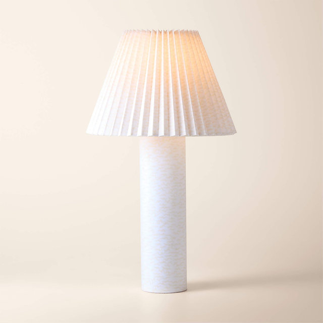 Scrunch Ivory Table Lamp