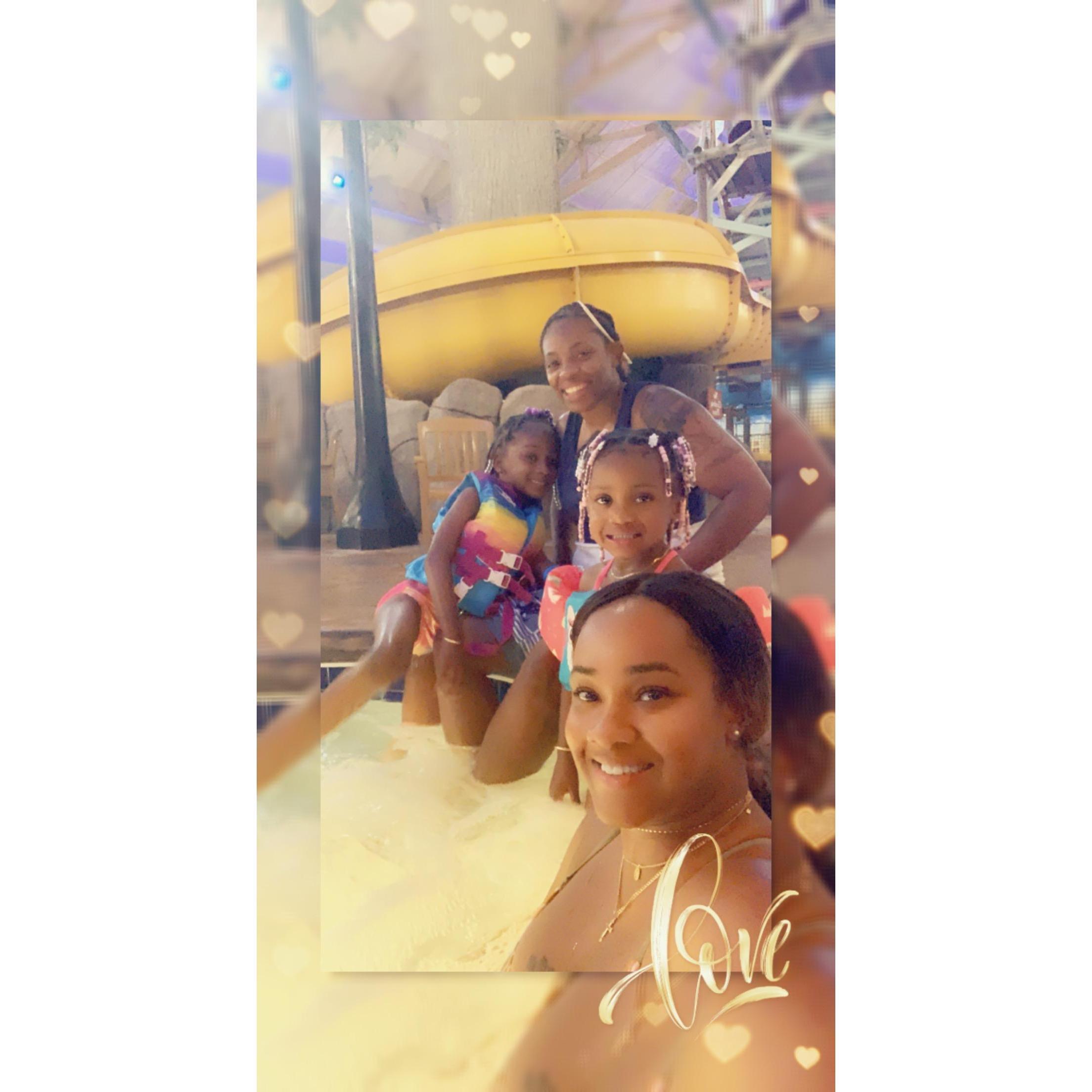 At country springs with our girls