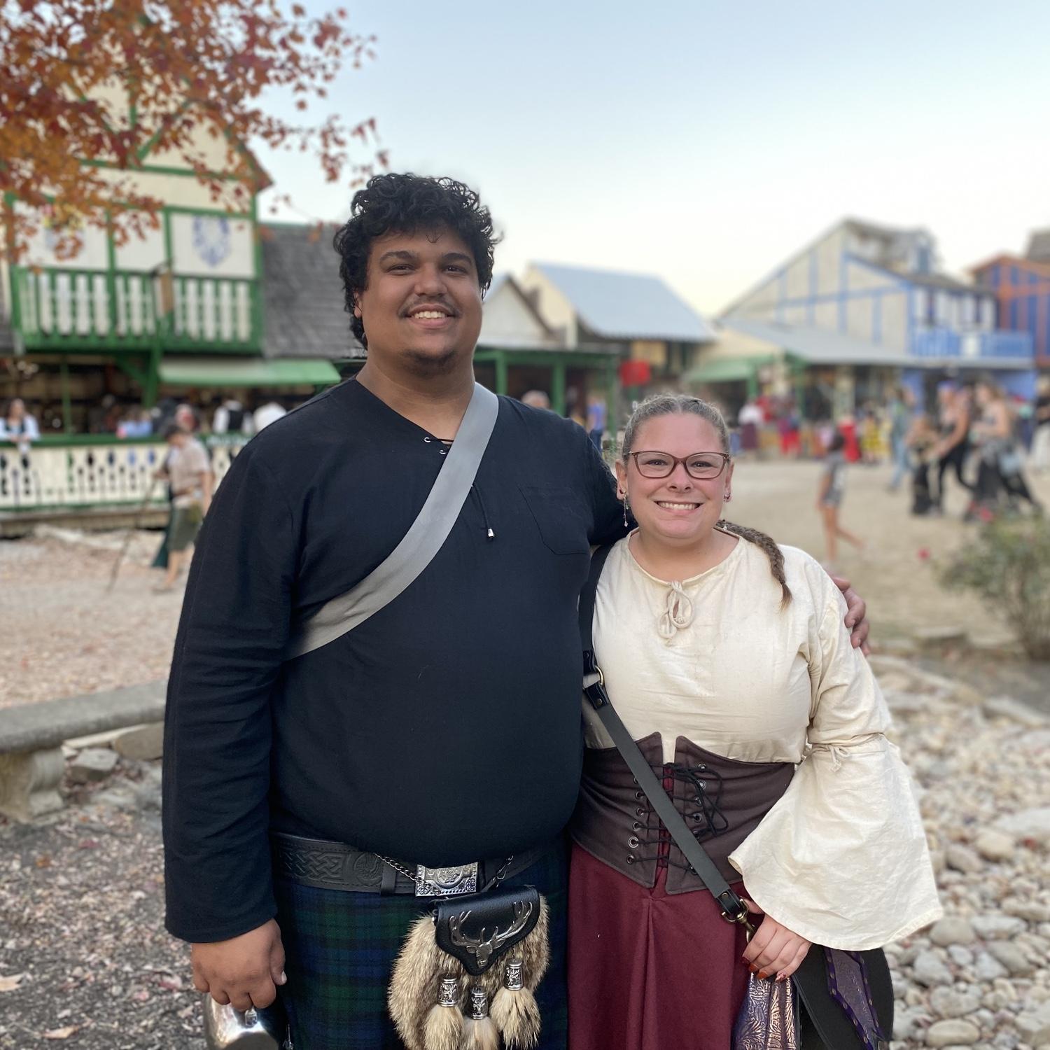 October 23, 2022~Our first Renaissance Festival together! We spent the whole weekend exploring, eating, and laughing.