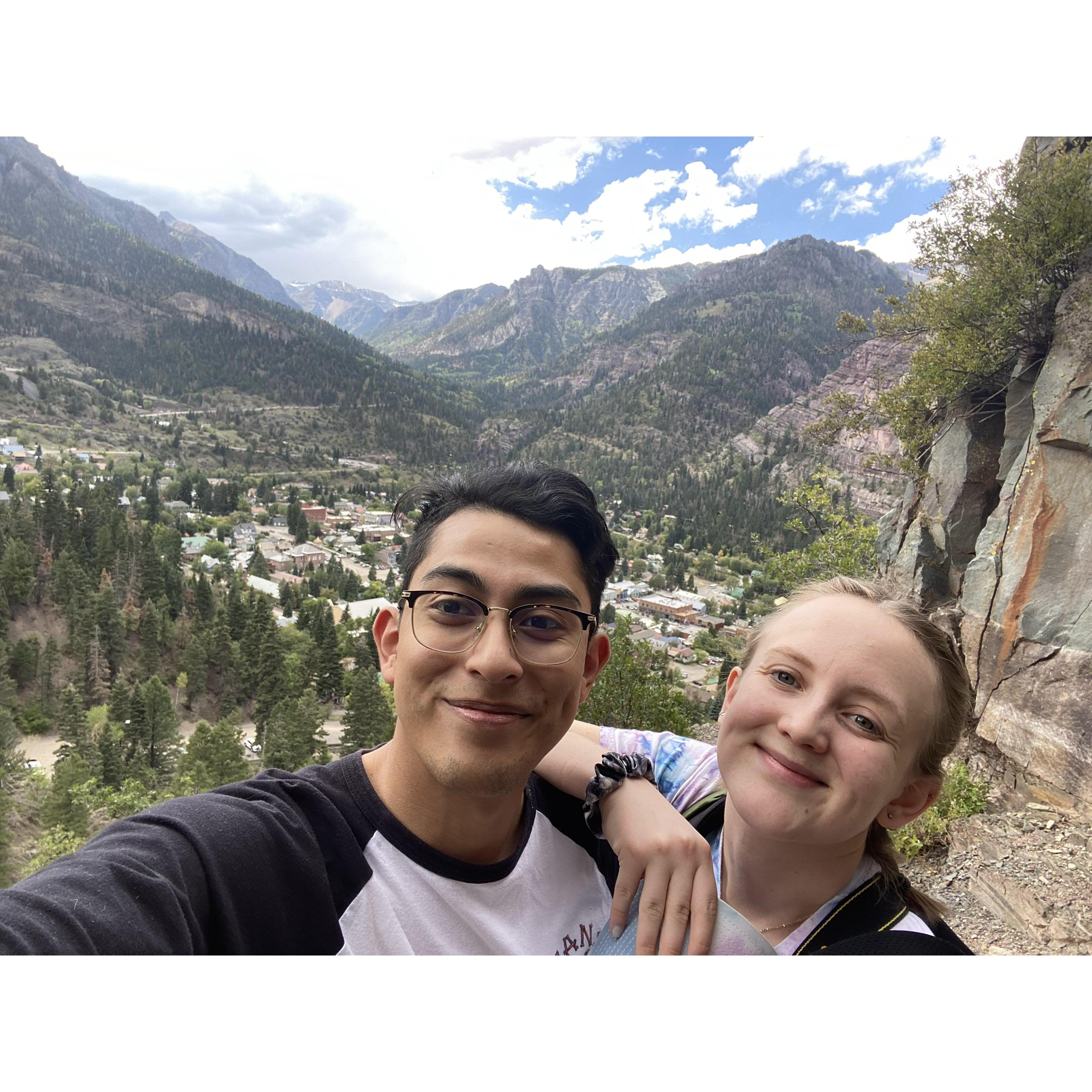 During our trip to Ouray, Colorado for Steve's birthday