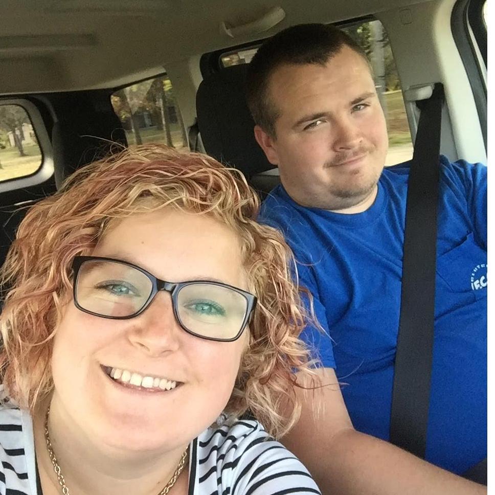 Test driving our first vehicle together