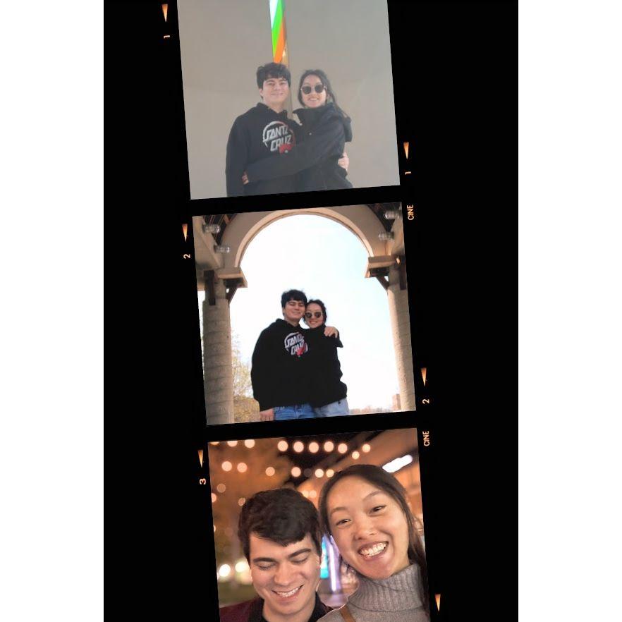 We love to play Pokemon Go. Here are some photos when we're out catching them all!