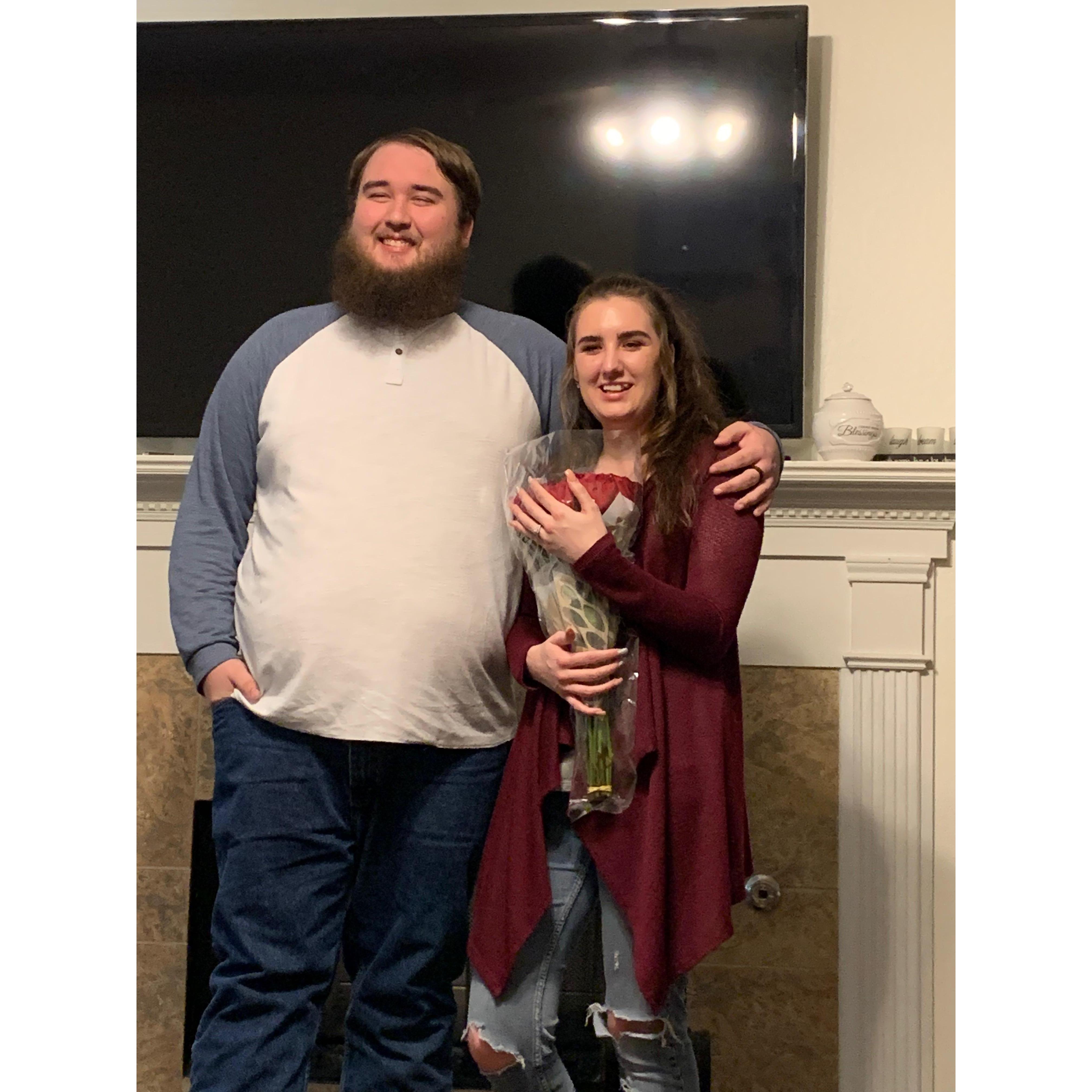 March 2019; Engagement surprise