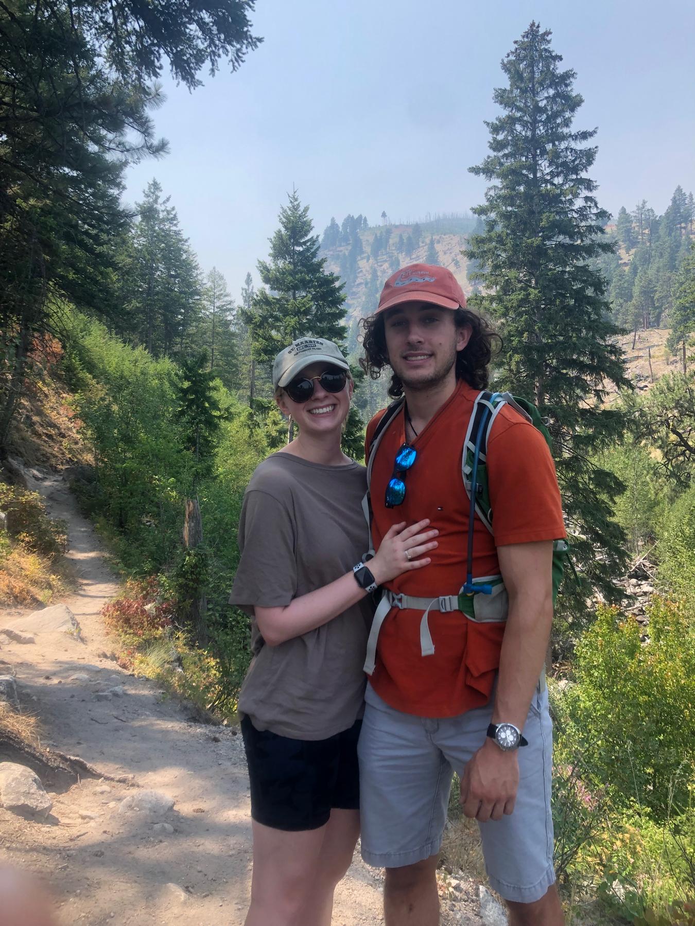 Hamilton, Montana where his brother and sister in law got married!