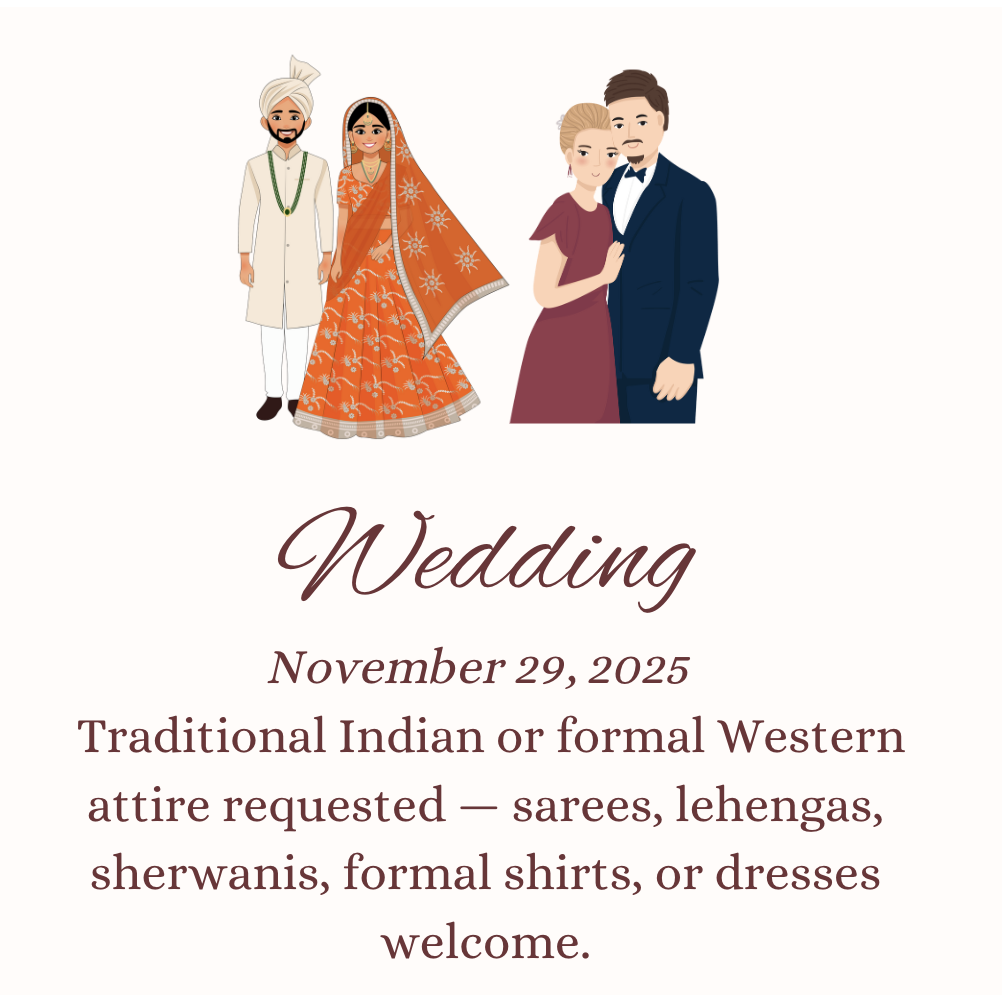 Shaadi or Wedding Ceremony Attire