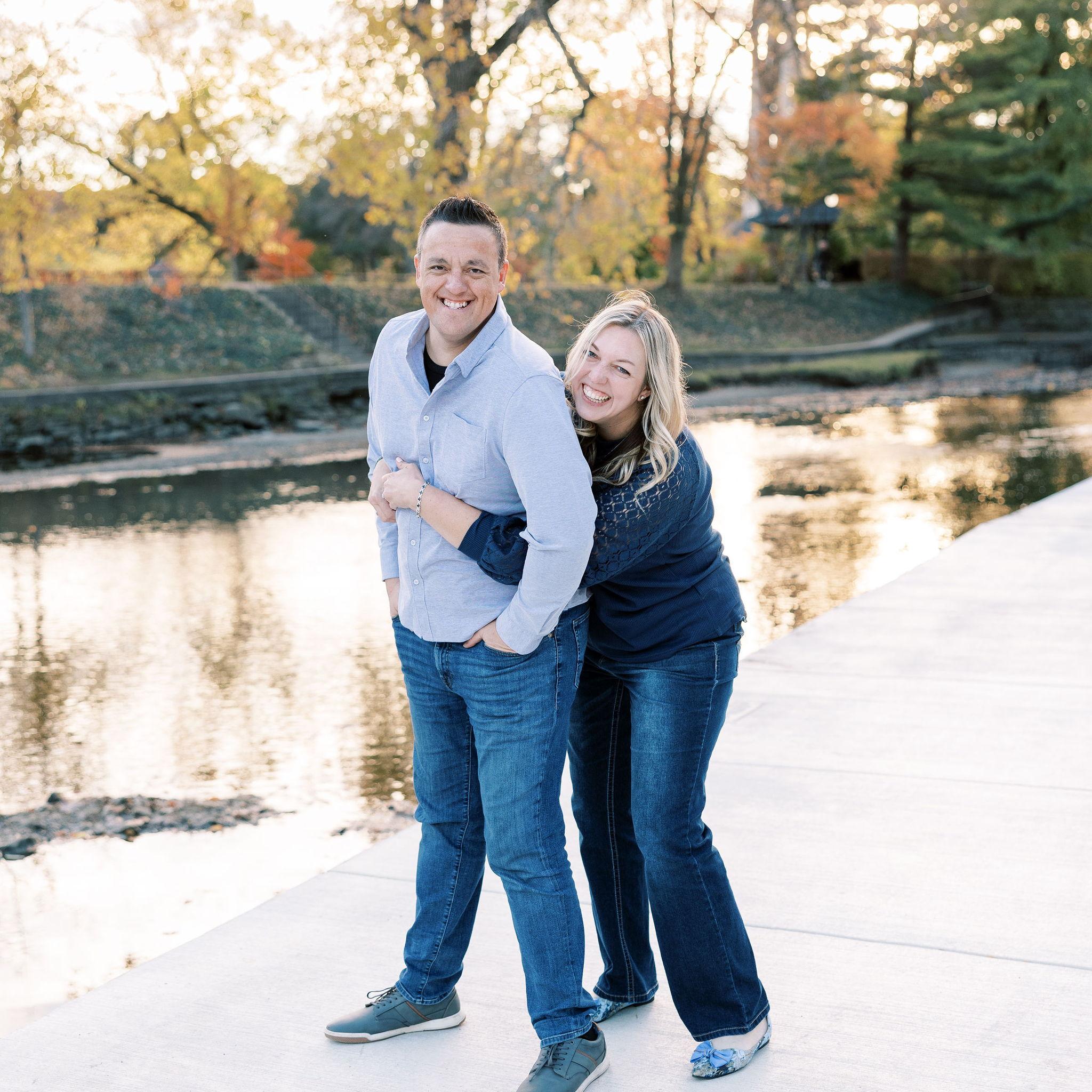 Engagement Shoot with our wedding photography, Melissa Schroeder Photography - https://www.melschroederphoto.com/