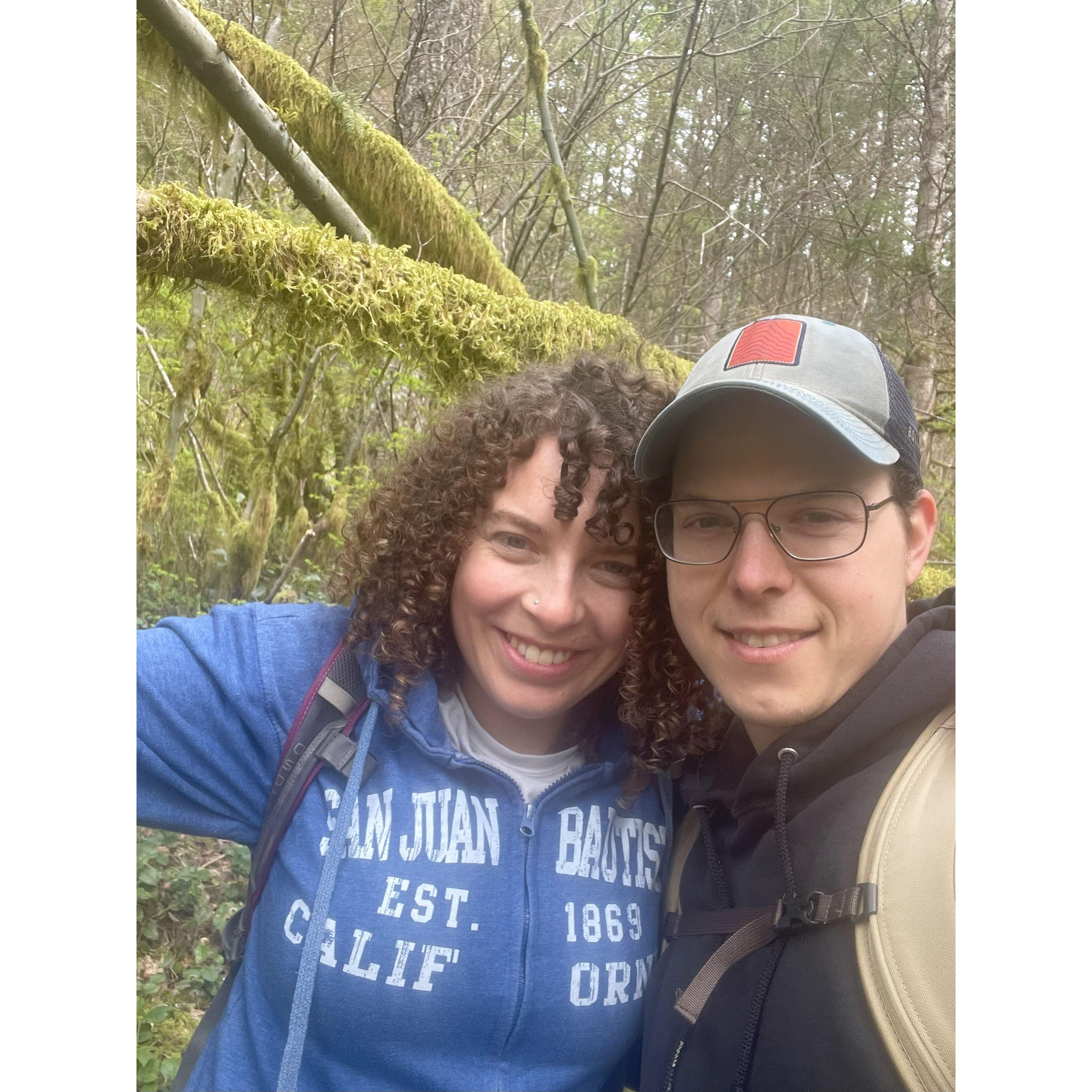Our first hike was the Cedar Butte trail