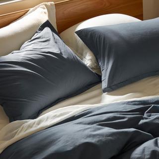 Brushed Cotton Duvet & Sham Set