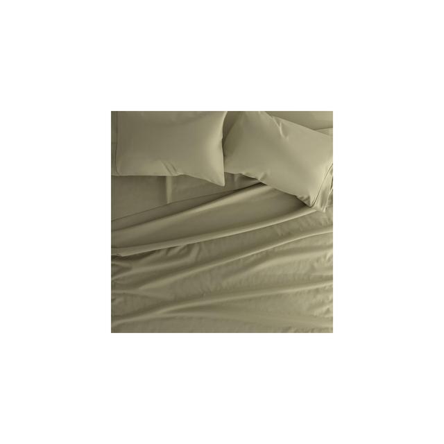 Becky Cameron, Easy Care, Solid Sheet Set, Queen, Sage Green