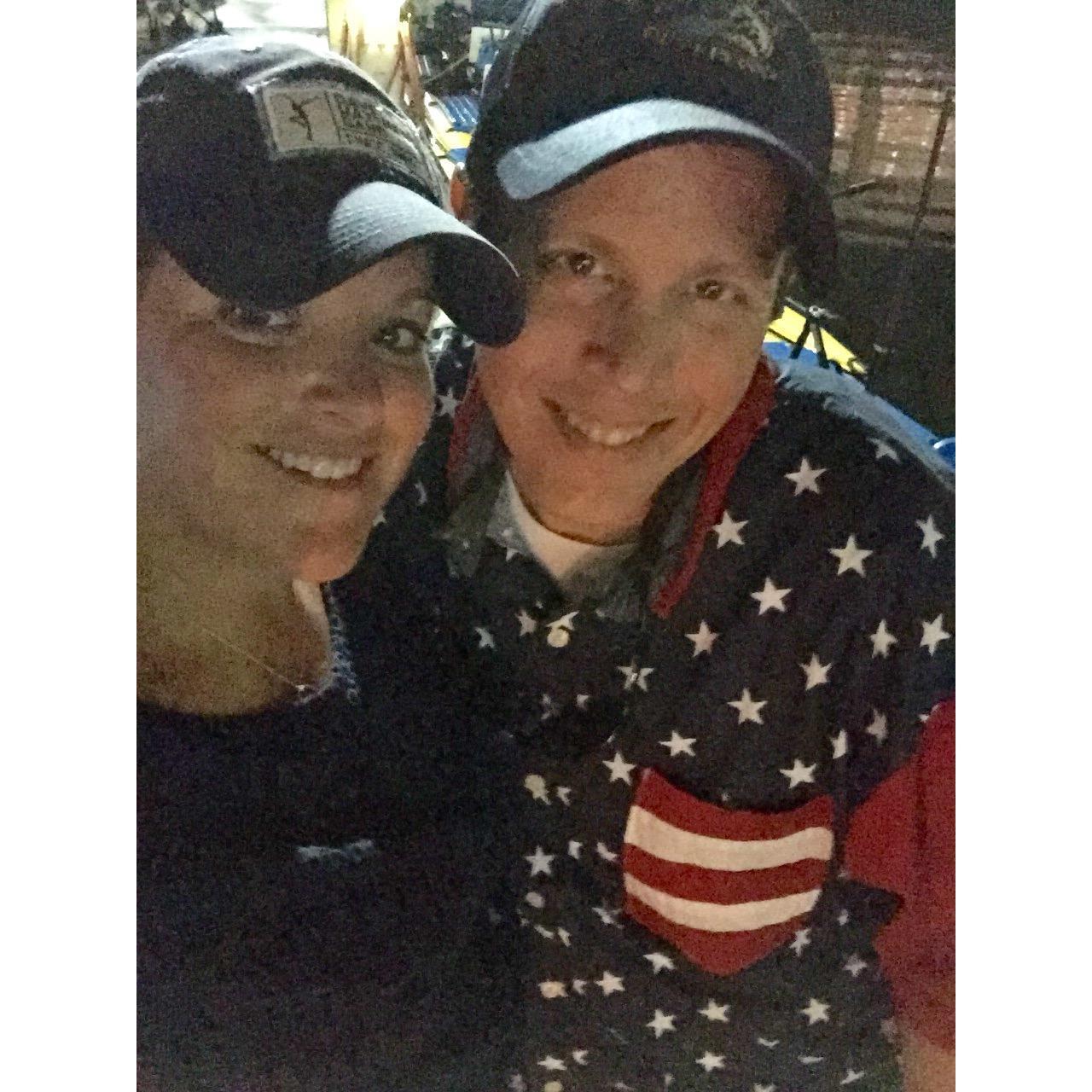 Our first Fourth of July together in 2015.
