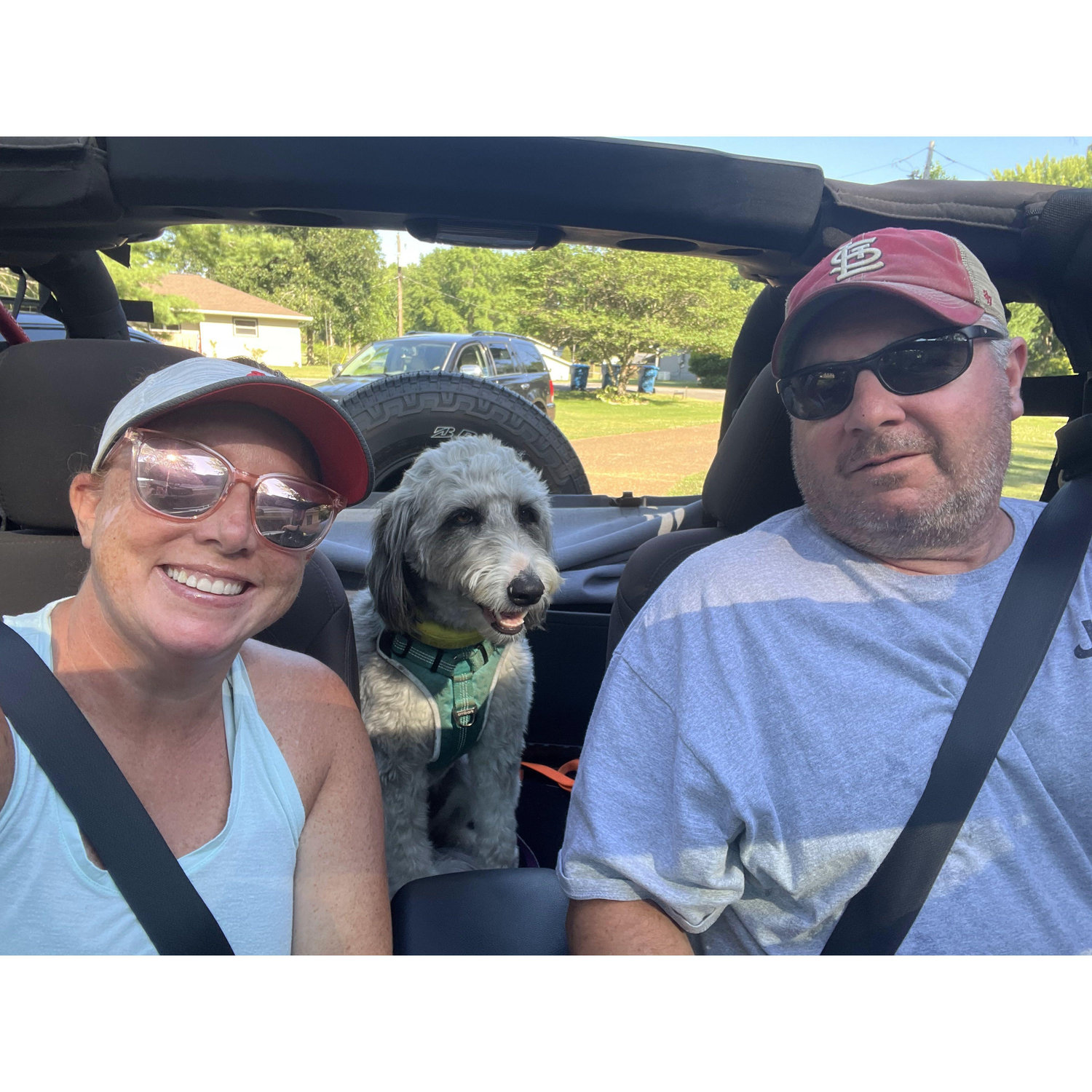Jeep Ride with Stella