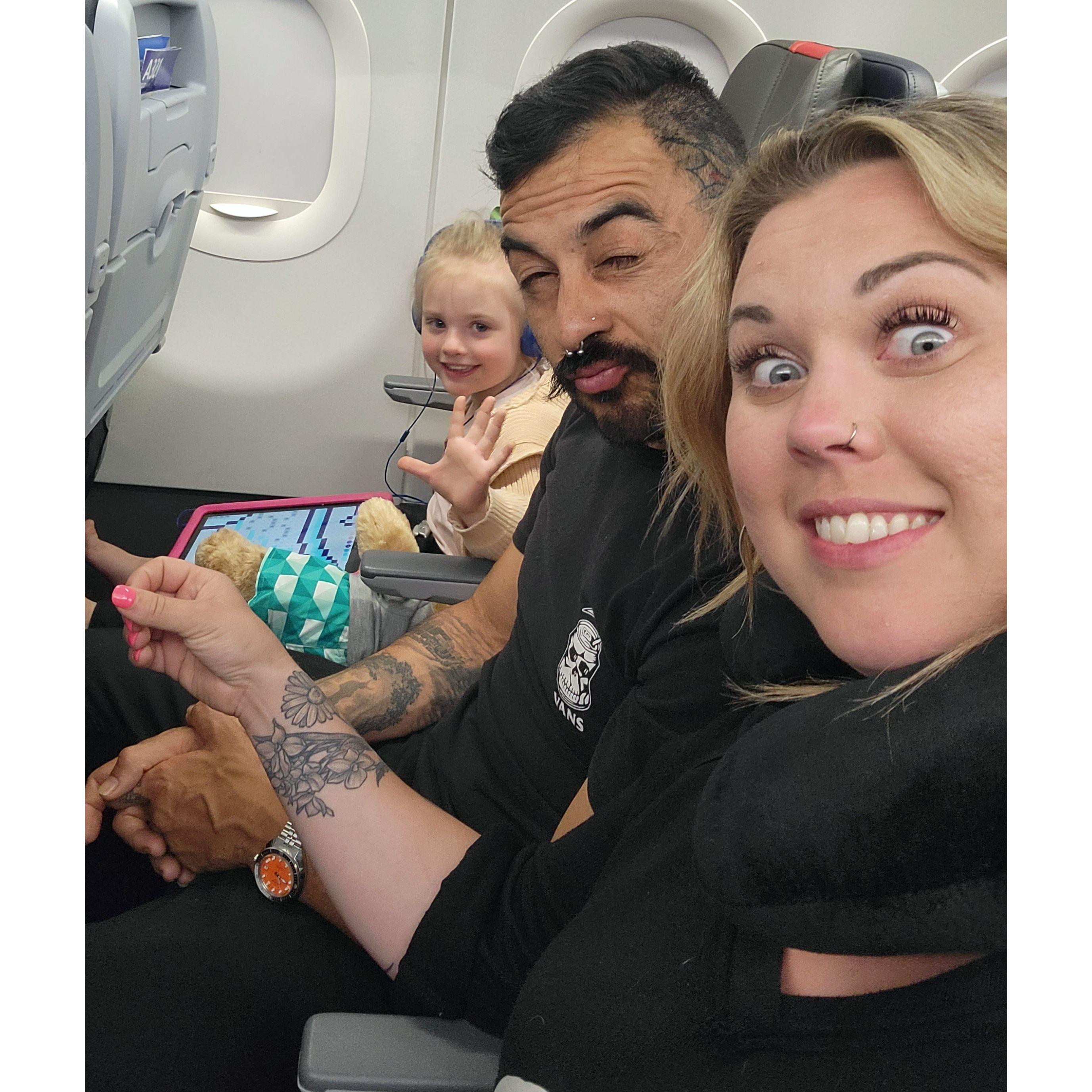 We enjoy traveling