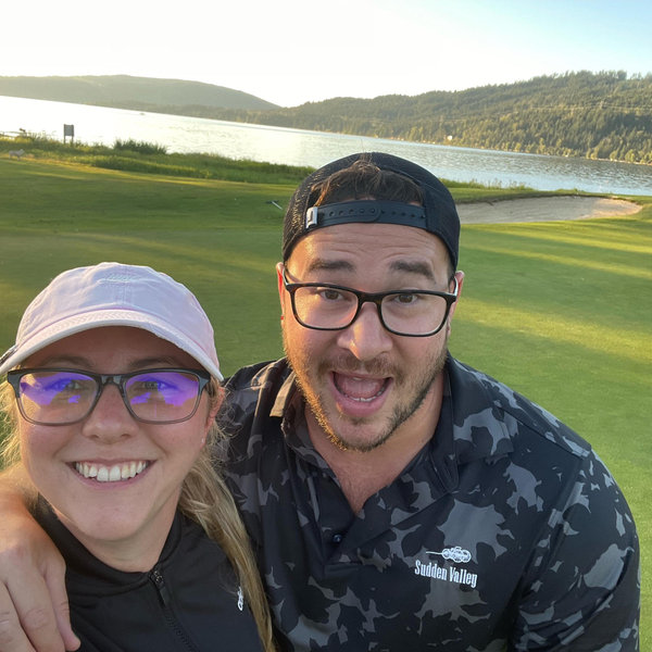 A Round of Golf during Our Honeymoon