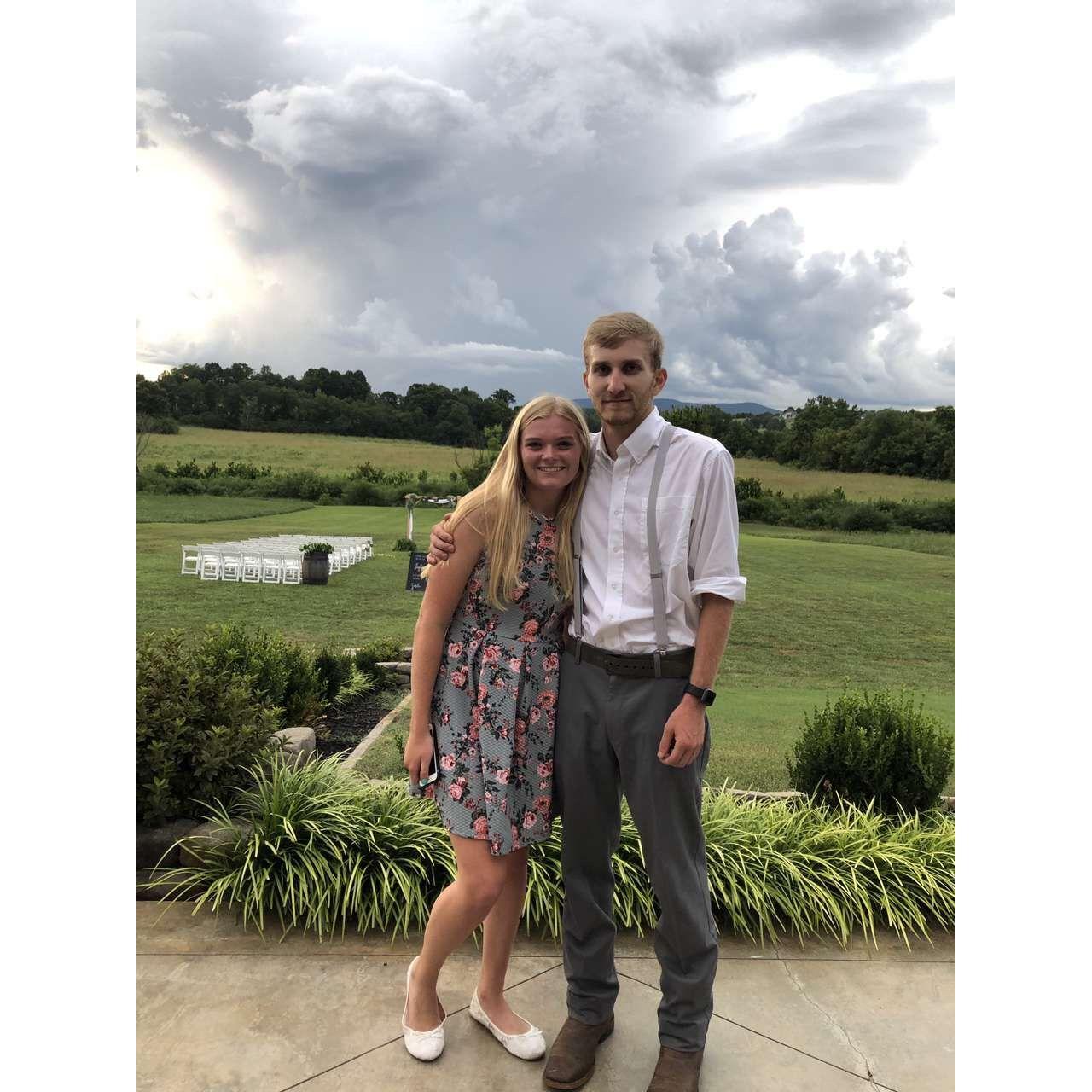 Our first date!