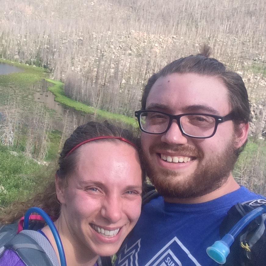 Hiking Cub Lake in #RMNP with Derek's parents.