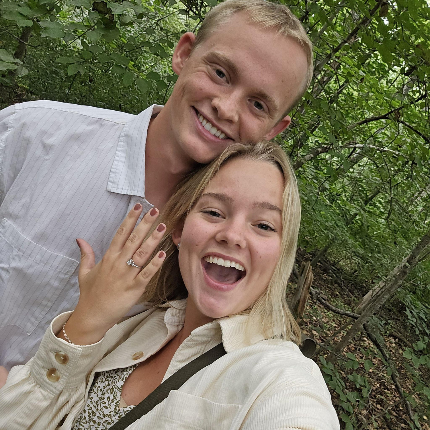 Right After We Got Engaged!