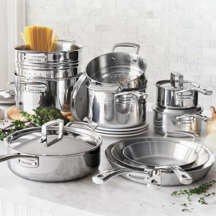 Sur La Table Tri-Ply Stainless Steel 15-Piece Set