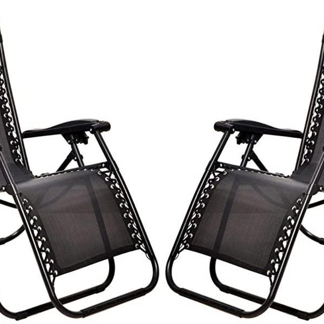 BalanceFrom Adjustable Zero Gravity Lounge Chair Recliners for Patio
