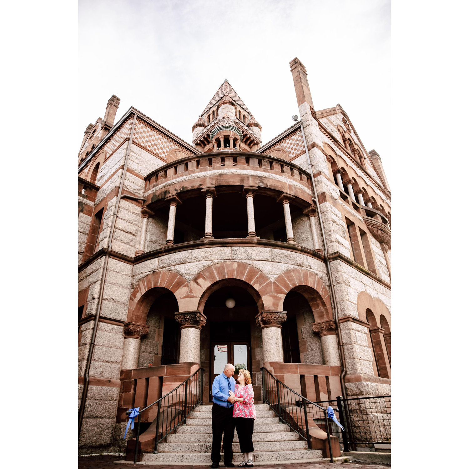 Our engagement photos in downtown Sulphur Springs, TX.