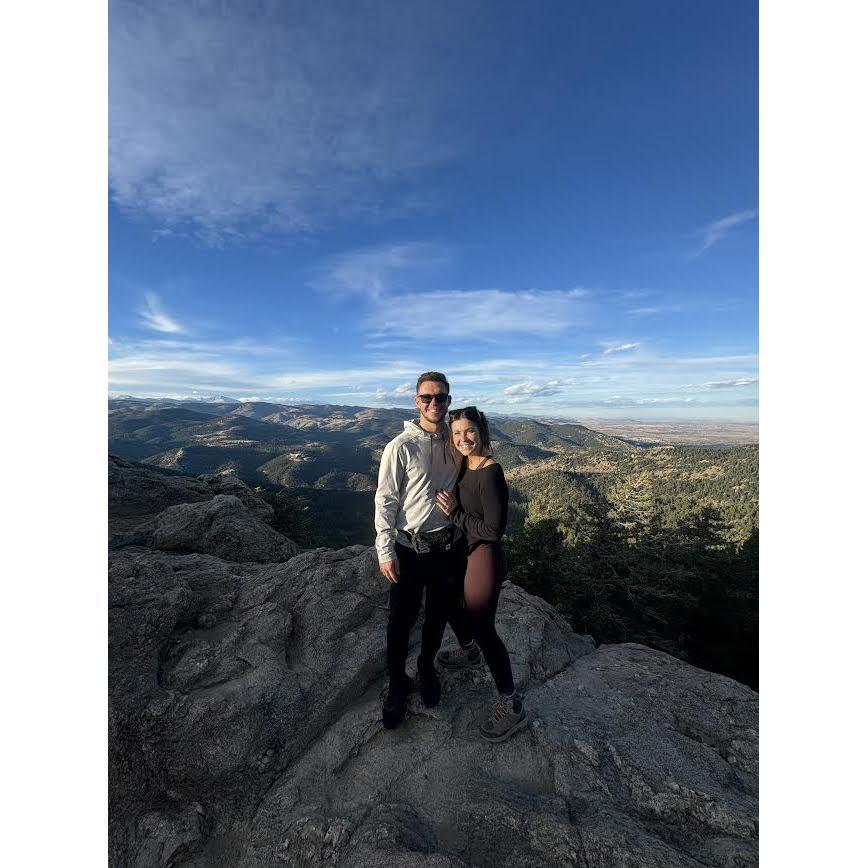 November 3, 2023 we went to Colorado for a long weekend (shoutout Brackens) and Ryan asked me TO BE HIS WIFE.. I said ya :)