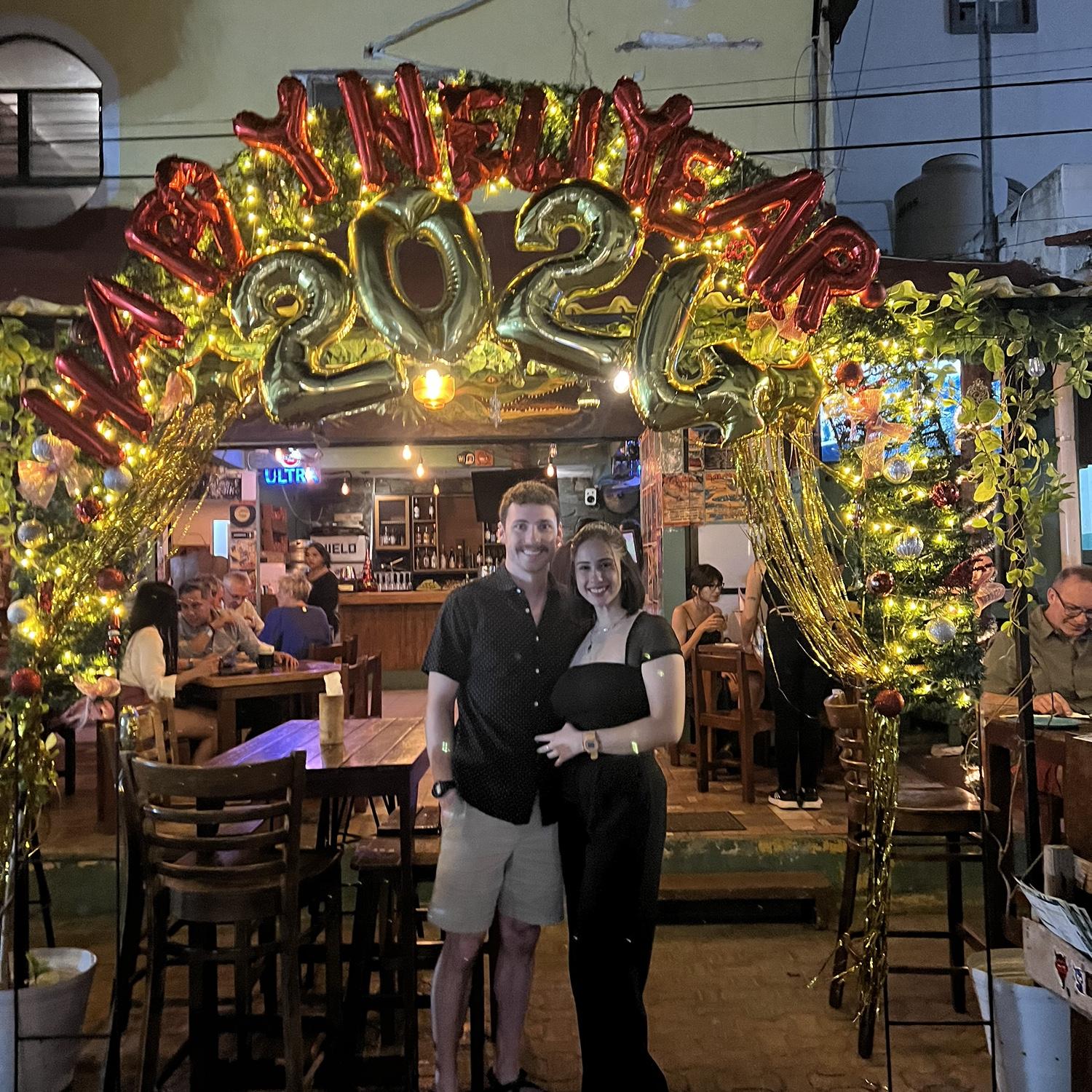 Our first New Year together