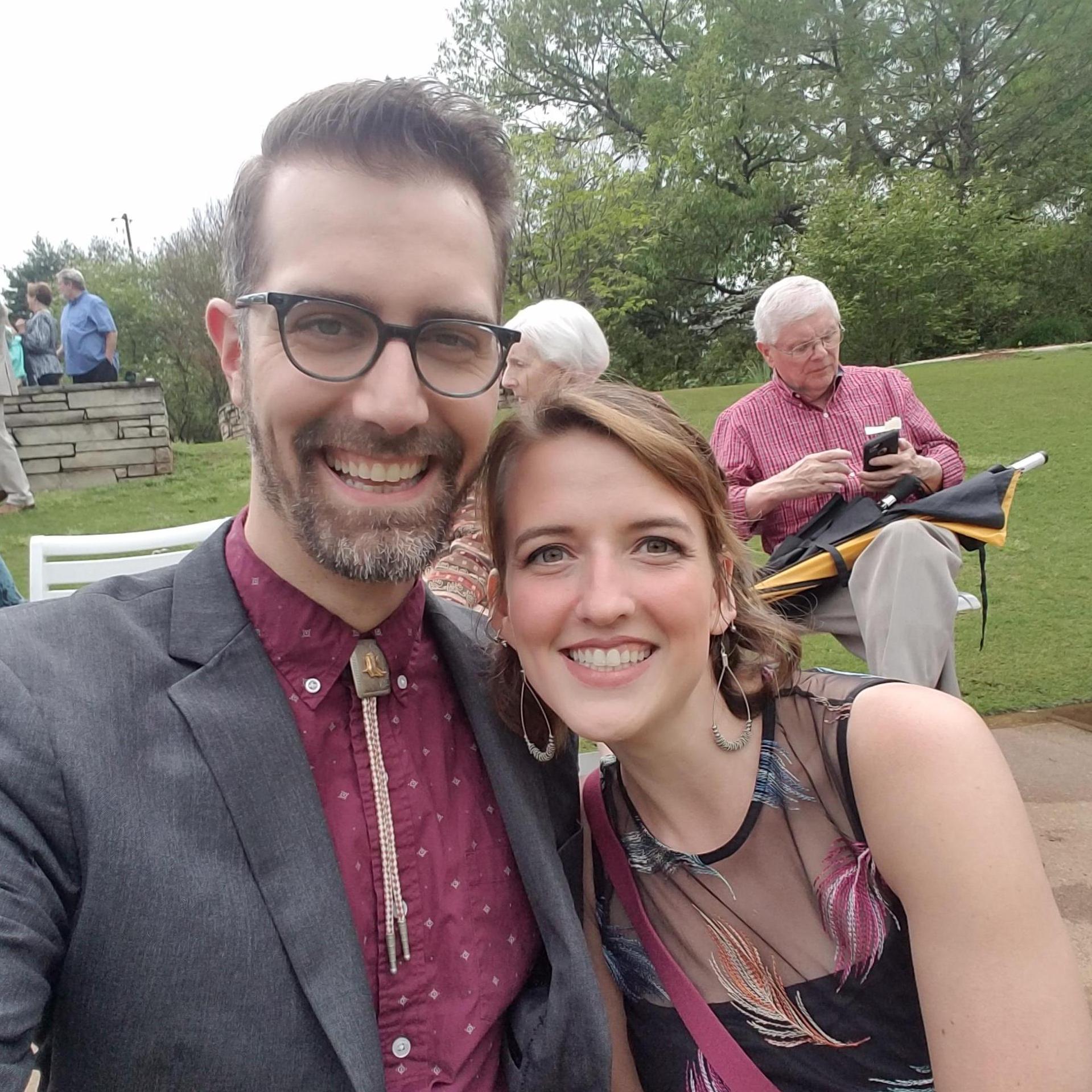 Feeling the love at Mikey and Kelley's wedding.