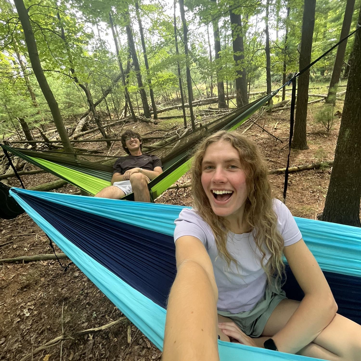 Sunny afternoons call for a hammocking date