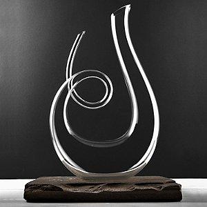 Wine Enthusiast Art Series Treble Decanter