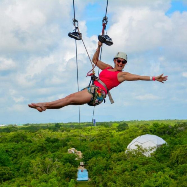 Zipline for 2 in Punta Cana