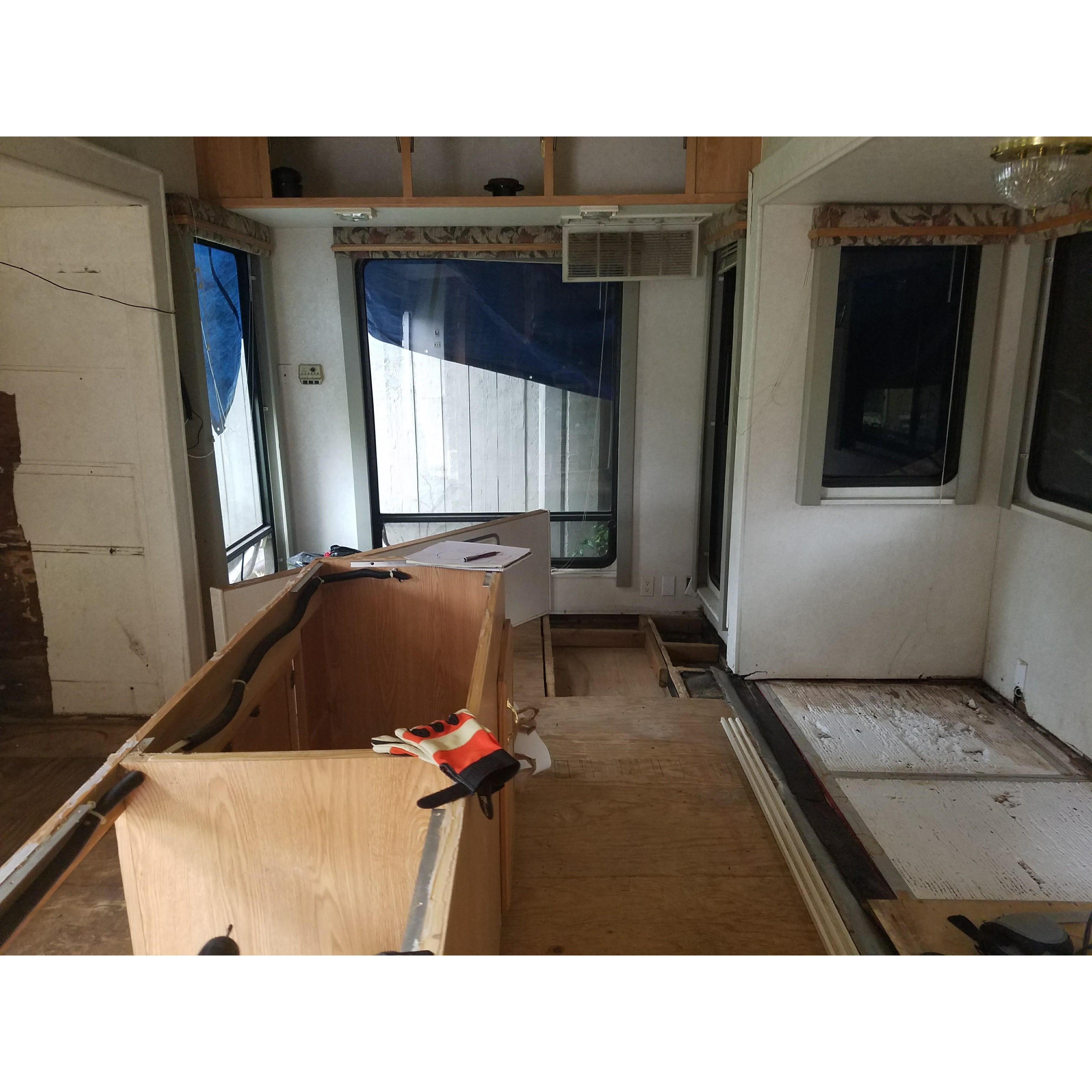 The reno project that brought together: THE BEFORE.