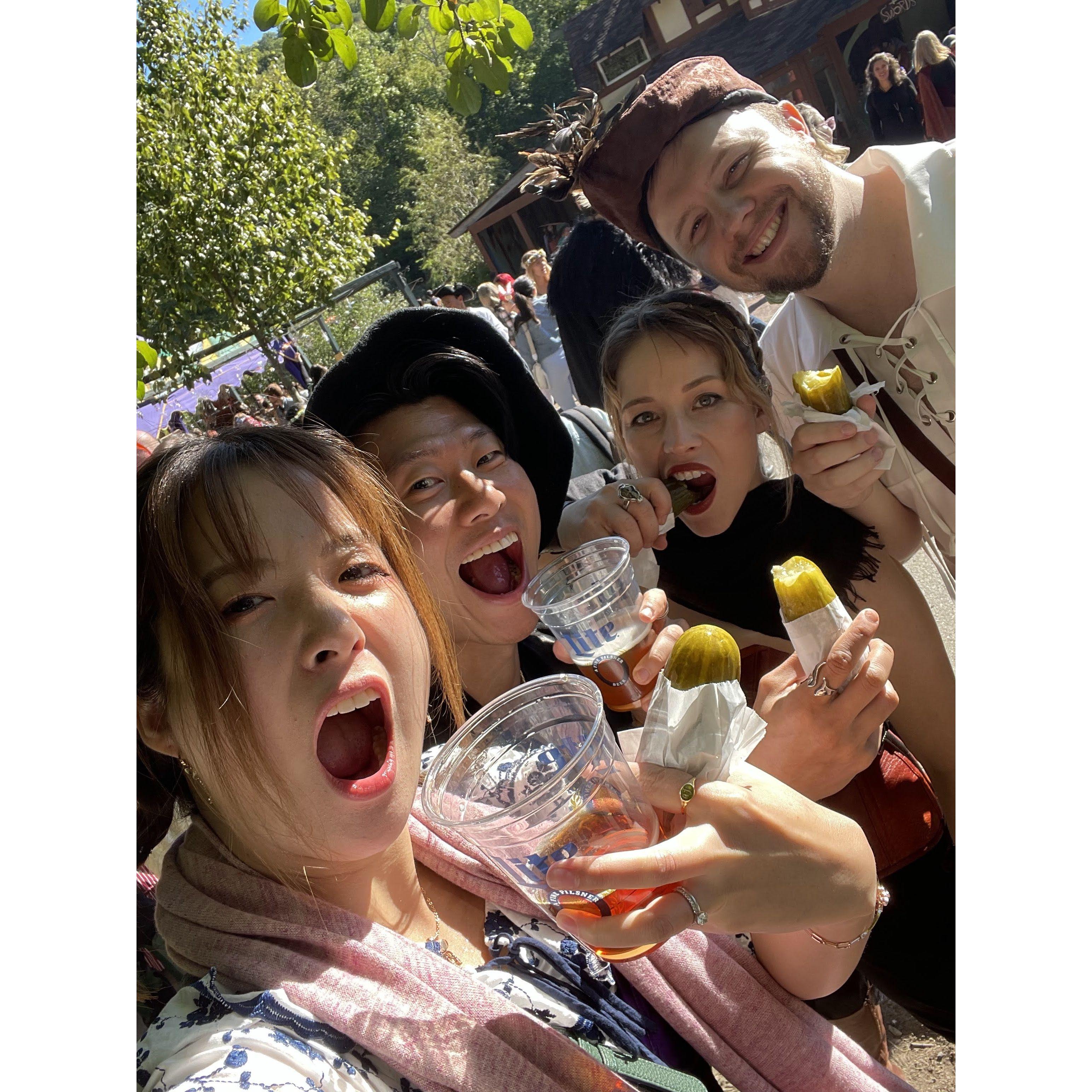 Ain't no pickle like a ren faire pickle!