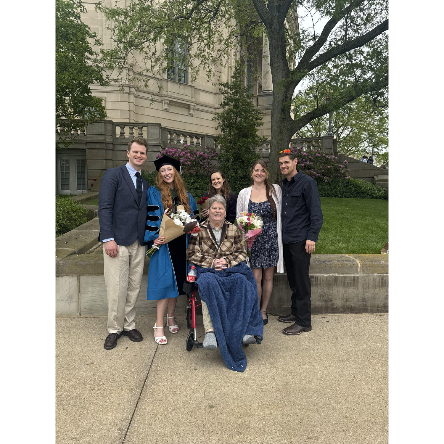 Family shot at Kristen’s Doctoral graduation — May 18th, 2025, Cleveland OH