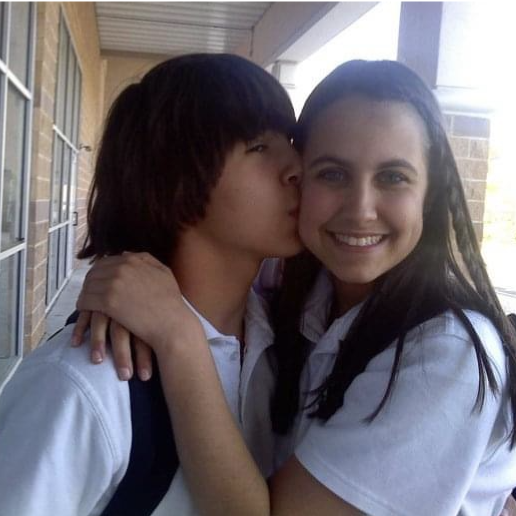 one of our first pics together - 2010