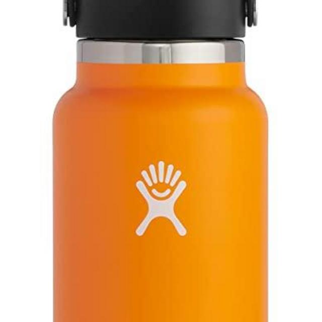 Hydro Flask Water Bottle - Stainless Steel, Reusable, Vacuum Insulated- Wide Mouth with Leak Proof Flex Cap