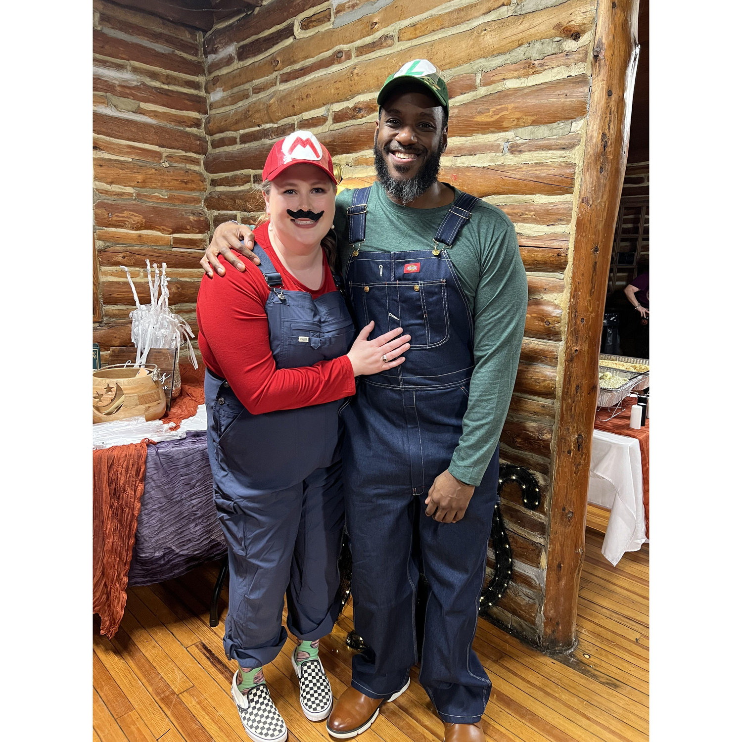 Mario and Luigi were a hit at Halloween!